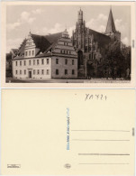 Sommerfeld (Neumark) Lubsko Markt, Schloss Und Stadtpfarrkirche 1930  - Neumark