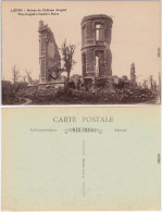 Liévin Ruines Du Château Jonglet Nord Pas De Calais  Erster Weltkrieg 1919 - Autres & Non Classés