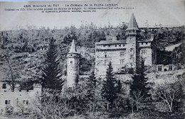 CPA (Haute Loire). Environs Du PUY, Le Château De La Roche-Lambert (n°4833) - Autres & Non Classés