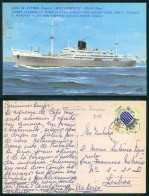 BARCOS SHIP BATEAU PAQUEBOT STEAMER [ BARCOS # 05119 ] - PORTUGAL COMPANHIA COLONIAL NAVEGAÇÃO PAQUETE MOÇAMBIQUE 1-65 - Steamers
