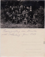 Tecklenburg Herrenausflug Nach Der Tecklenburg Von Münster Privatfotokarte 1929 - Other & Unclassified