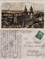 Bayreuth Blick Auf Stadt Und Stadtkirche Foto Ansichtskarte 1935 - Bayreuth