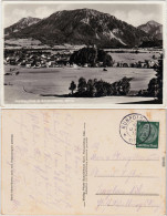 Ruhpolding Stadt Mit Rauschberg Foto Ansichtskarte 1933 - Ruhpolding