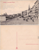 Venedig Venezia Riva Degli Schiavoni (bed. Kai), Belebt 1918  - Autres & Non Classés
