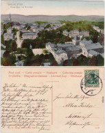 Bad Elster Blick über Die Stadt Colorierte Ansichtskarte Vogtland 1906 - Bad Elster