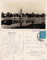 Werder (Havel) Blick Zur Insel - Windmühle Foto Ansichtskarte B Potsdam 1955 - Werder