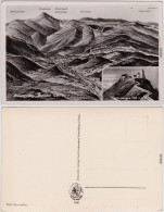 Krummhübel Karpacz Brückenberg  Landkarte Und Schneekoppe 2 Bild 1929 - Polen