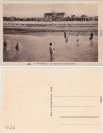 Ouistreham La Plage Devant Le Sémaphore CPA Calvados 1928 - Autres & Non Classés