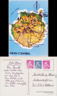 Kanarische Inseln - Lankarten Ansichtskarte : Gran Canaria  1970 - Other & Unclassified