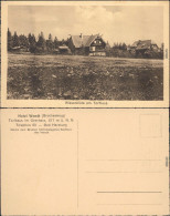 Bad Harzburg Hotel Wendt  - Wiesenblüte Am Torfhaus Ansichtskarte 1922 - Bad Harzburg