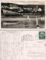 Dippoldiswalde Gasthaus Talsperre Malter - Fähre Und Segelboote 1937  - Dippoldiswalde