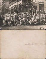 Mickten Dresden Kinder Vor Dem Hotel, Kaditzer Straße Pieschen Privatfoto 1918 - Dresden