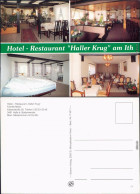 Ansichtskarte Halle (Weserbergland) Hotel-Restaurant "Haller Krug" 1980 - Other & Unclassified