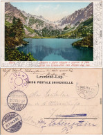 Vysoké Tatry Blick Ins Eissee-Tal Vom Popper See Aus 1904  - Slovaquie