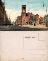 Amsterdam Amsterdam Damrak Met Beurs Ansichtskarte 1914 - Altri & Non Classificati