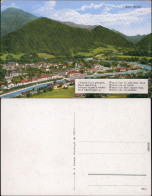 Bad Ischl Stadt  Im Regen - Text Ansichtskarte 1914 - Autres & Non Classés