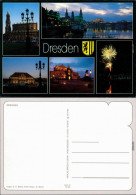 Dresden Altstadtpanorama, Hofkirche, Semperoper, Feuerwerk An Der Elbe 1989 - Dresden