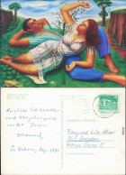 Ansichtskarte  Frühlig - Liebespaar - Jorge Arche 1981 - Koppels
