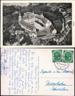 Berleburg Luftbild Vom Schloss Ansichtskarte 1956 - Sonstige & Ohne Zuordnung