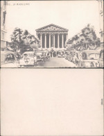 Paris La Madeleine  - Siegnierte Künstlerkarte 1965  - Other & Unclassified