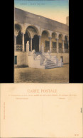 Postcard Bardo Nationalmuseum: Eingang - Escalier Des Lions 1913  - Tunisia
