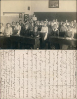 Ansichtskarte Dresden Schule - Mädchen Im Klassenraum 1915  - Dresden