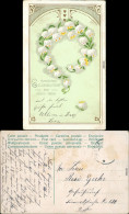 Ansichtskarte  Geburtstag: Jugenstil Künstlerkarte 1904 Prägekarte - Geburtstag