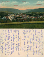 Ansichtskarte Niederbronn Niederbronn-les-Bains Straßenblick Und Stadt 1916  - Autres & Non Classés
