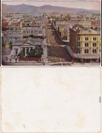 Postcard Christchurch Straßenpartie - Panorama 1913  - New Zealand