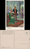 Ansichtskarte  Felix Elßner - Rübezahl Und Prinzessin Emma 1908 - Peintures & Tableaux