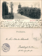 Marienbad Mariánské Lázně Straßenpartie Am Cafe Forstwart B Eger Cheb 1901 - Tchéquie