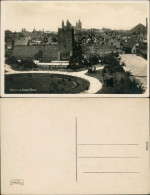 Ansichtskarte Ansichtskarte Worms Straßenpartie An Der Stadt 1929  - Worms
