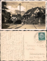 Ansichtskarte Königstein (Sächsische Schweiz) Straßenpartie 1935  - Koenigstein (Saechs. Schw.)