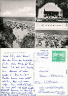 Ansichtskarte Koserow Strand Mit Vielen Strandkörben Und Freiluftbühne 1976 - Other & Unclassified