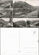Ansichtskarte Rathen Festung Königstein, Lilienstein, Elbdampfer Uvm. 1978 - Bad Schandau