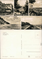 Bansin Heringsdorf Usedom Strandpromenade, Strand, Musikpavillon  1968 - Other & Unclassified