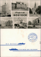 Rostock Lange Straße, Rathaus, Steintor, Hafen, Reutershagen 1968  - Rostock