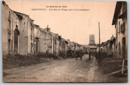 HARAUCOURT - Une Rue Du Village Apres Le Bombardement - Other & Unclassified