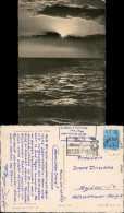 Ansichtskarte Allgemein Mecklenburg Vorpommern Sonnenuntergang Am Meer 1957 - Autres & Non Classés