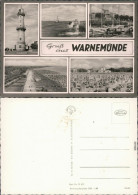 Warnemünde-Rostock Leuchtturm, An Der Mole, Am Alten Strom,  1961 - Rostock