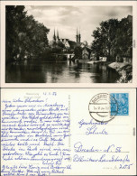 Ansichtskarte Merseburg Saale Mit Schloss 1956 - Otros & Sin Clasificación