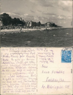 Ansichtskarte Kühlungsborn Strand Mit Badegästen 1958 - Kuehlungsborn