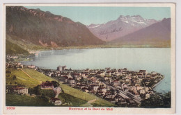 Montreux Et La Dent Du Midi - Ungelaufen - Montreux