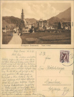 Ansichtskarte Großgmain Straße - Hotel Vötterl 1925  - Autres & Non Classés