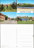 Ansichtskarte Hasselfelde Panorama-Ansicht, See, Straßenansicht 1979 - Autres & Non Classés