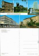 Magdeburg Hasselbachplatz, Blick Zum Dom, Centrum Warenhaus 1975 - Autres & Non Classés