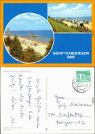 Großkoschen Senftenberg Niederlausitz Strand Und Bootsanlegestelle G1982 - Senftenberg