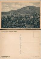 Ansichtskarte Wernigerode Panorama-Ansicht, Schloß 1952 - Other & Unclassified