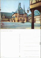 Ansichtskarte Wernigerode Rathaus 1982 - Autres & Non Classés