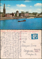 Ansichtskarte Düsseldorf Rheinufer 1955 - Duesseldorf